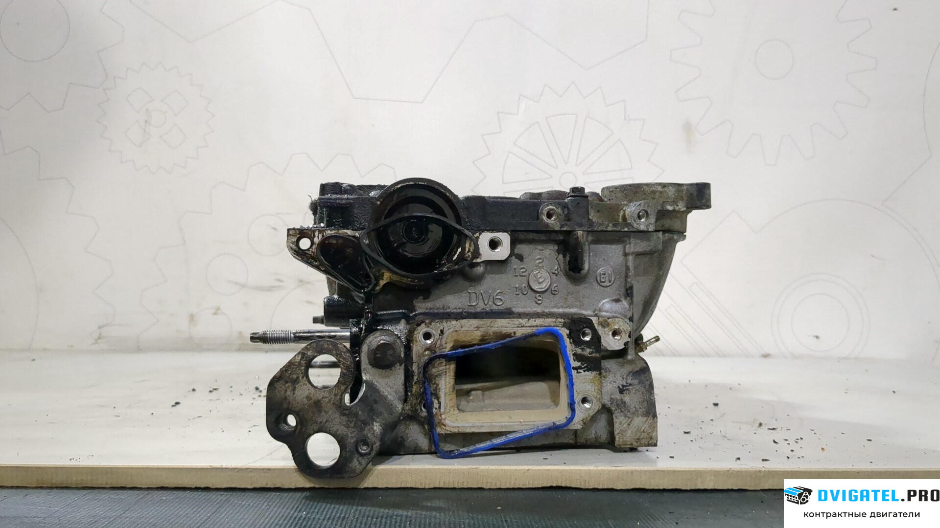 Головка блока цилиндров (ГБЦ) Ford Focus 2 2008 - 2011 HHDA, HHDB 1.6 л., Дизель, TDCI, артикул 9225156