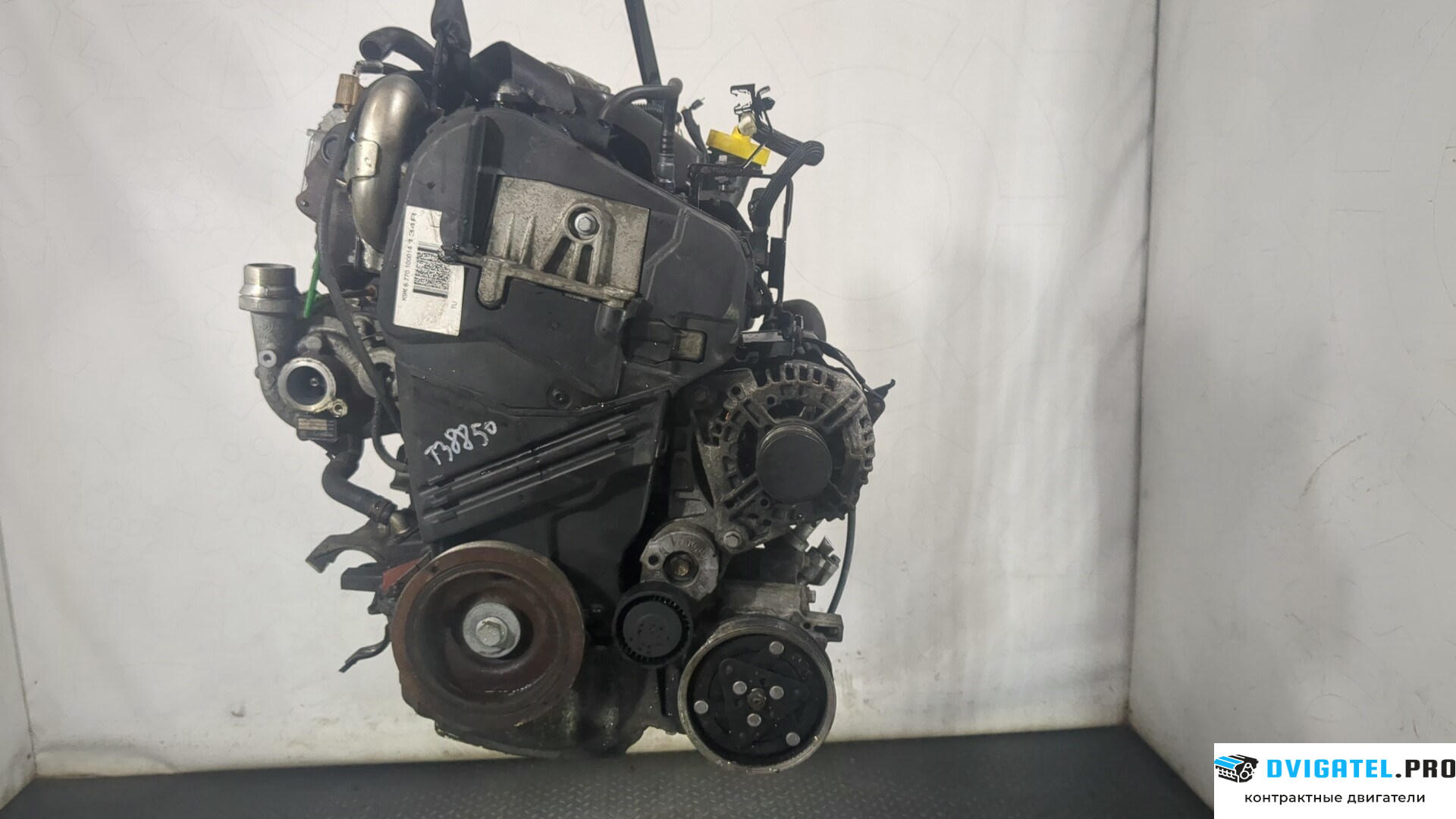 Двигатель Renault Clio 2009 - 2012 K9K 770 1.5 л., Дизель, DCI, артикул 8776660